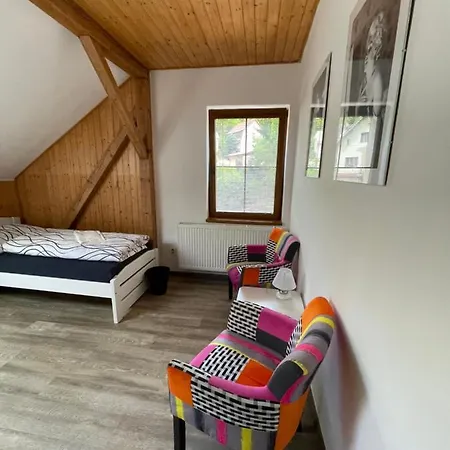 Tatil Evi Ember Private Chalet & Spa Vrchlabí